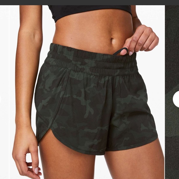 Lululemon camo tracker shorts - Picture 4 of 8